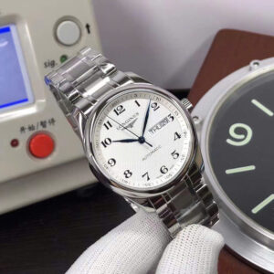 Đồng Hồ Longines L27554786 Replica Cao Cấp Mặt Trắng 38 (1)