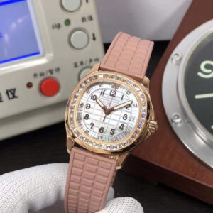 Đồng Hồ Patek Philippe Aquanaut 5072R-001 Nữ Đính Đá Rep 11 35 (1)