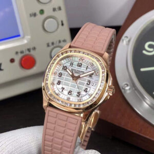 Đồng Hồ Patek Philippe Aquanaut 5072R-001 Nữ Đính Đá Rep 11 35 (1)